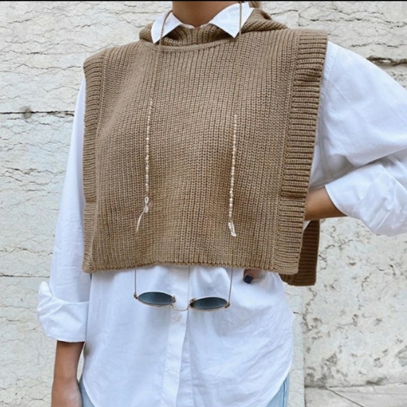 🎈RESTOCK! Zara knit vest with slits - Picture 10 of 16